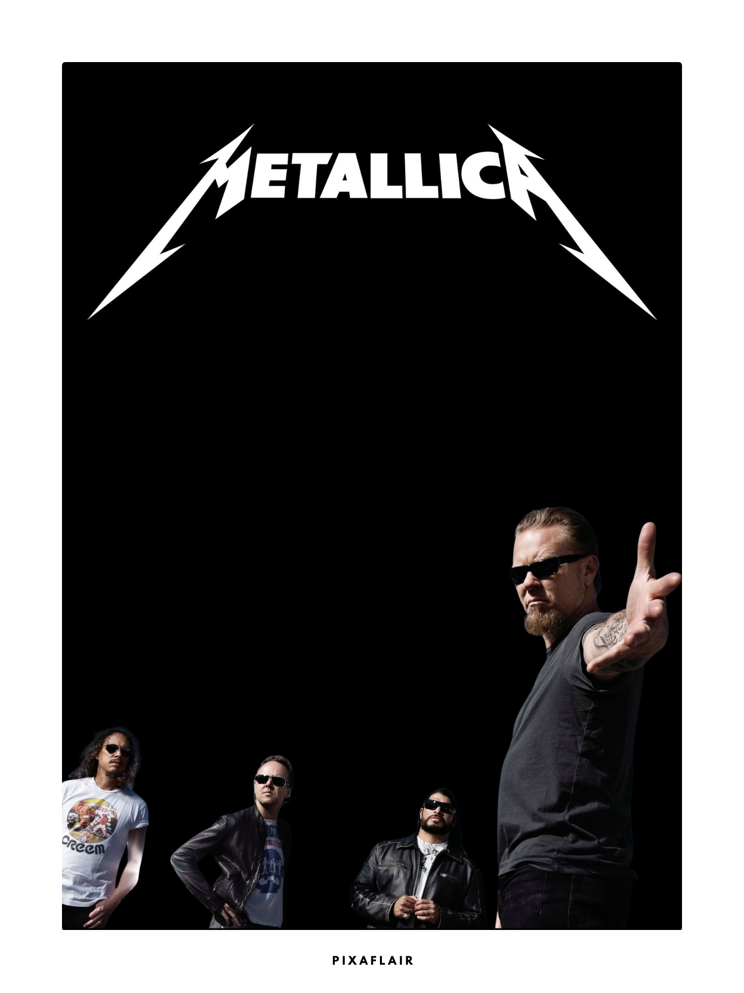Pixaflair - Metallica - Riff - Poster