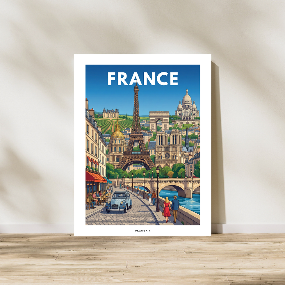 Thumbnail: Pixaflair - France - Poster