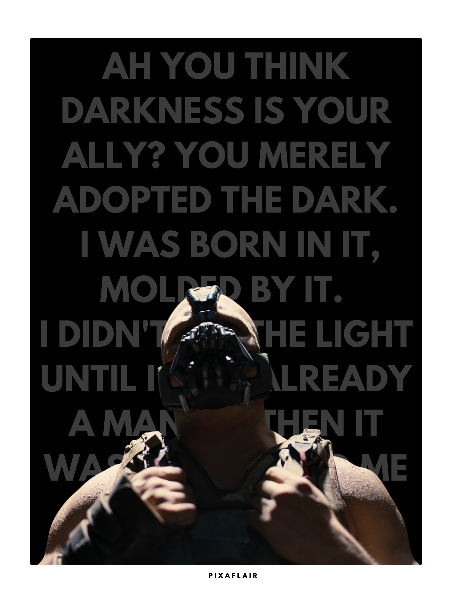 Pixaflair - The Dark Knight Rises - Bane