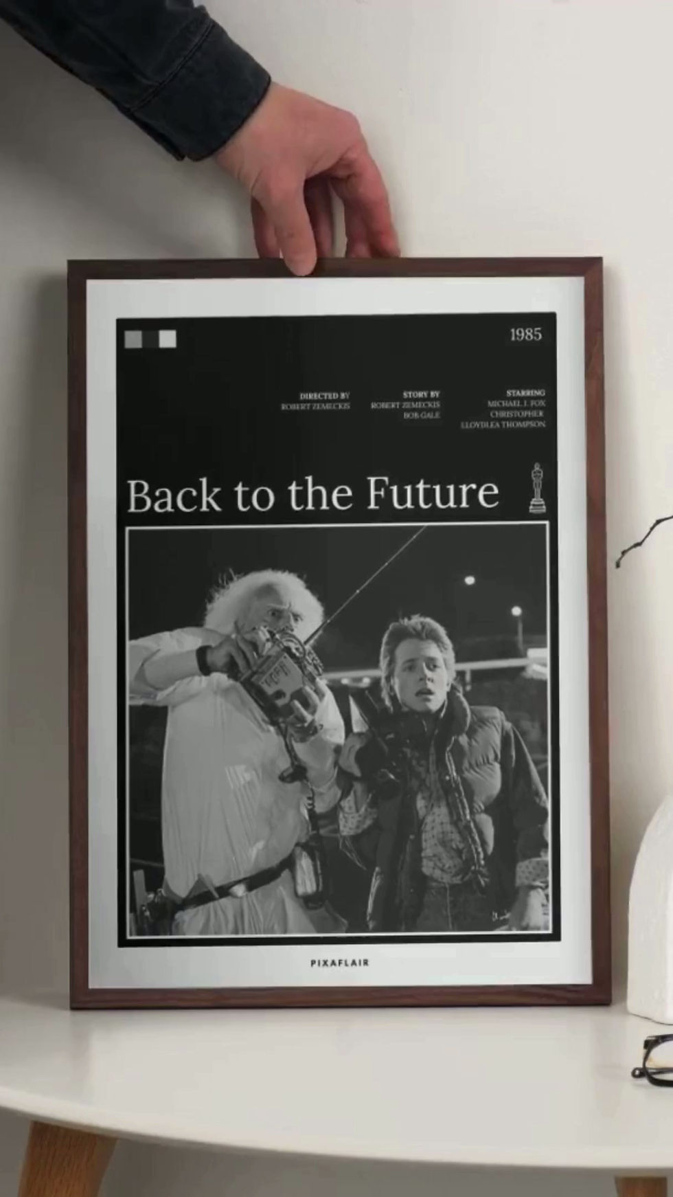 Thumbnail: Pixaflair - Back To The Future - Retro Design -  Poster