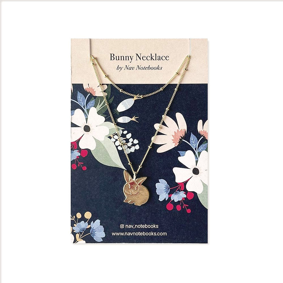 Thumbnail: Bunny Necklace, Gold
