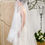 Thumbnail: Wisteria - Super Soft Ruffle Edge Drop Veil