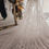 Thumbnail: Rosey- Detachable Train with leaflike lace and glitter tulle