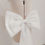 Thumbnail: Bethany - 2 Tier Organza Detachable Bridal Bow