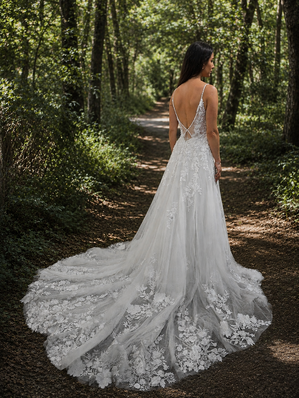 Thumbnail: Clair - the lace gown