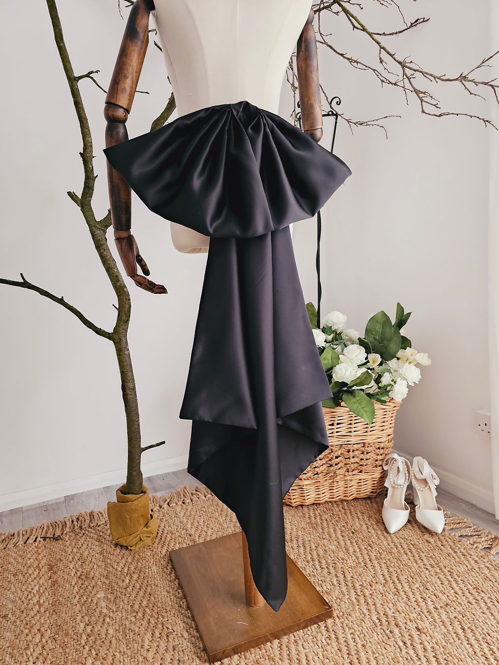 Thumbnail: Blanca - Detachable Satin Bow