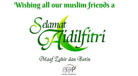 Wishing all our Muslim friends a Selamat Hari Raya 2015!