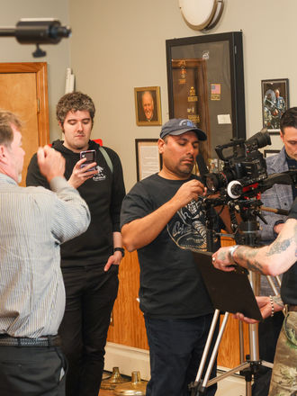 Behind the Scenes of "Blood & Lust"