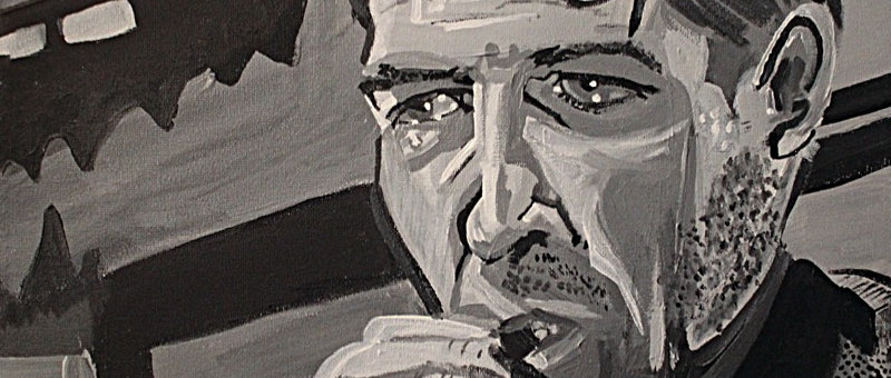 Jimmy Stewart (Print on Canvas)