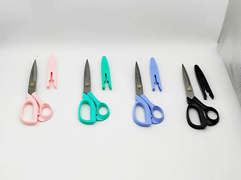 Thumbnail: Zhang Xiaoquan Stainless Steel Covered Lightweight Sewing Scissors/ Garment Scissors/ Sewing Scissors