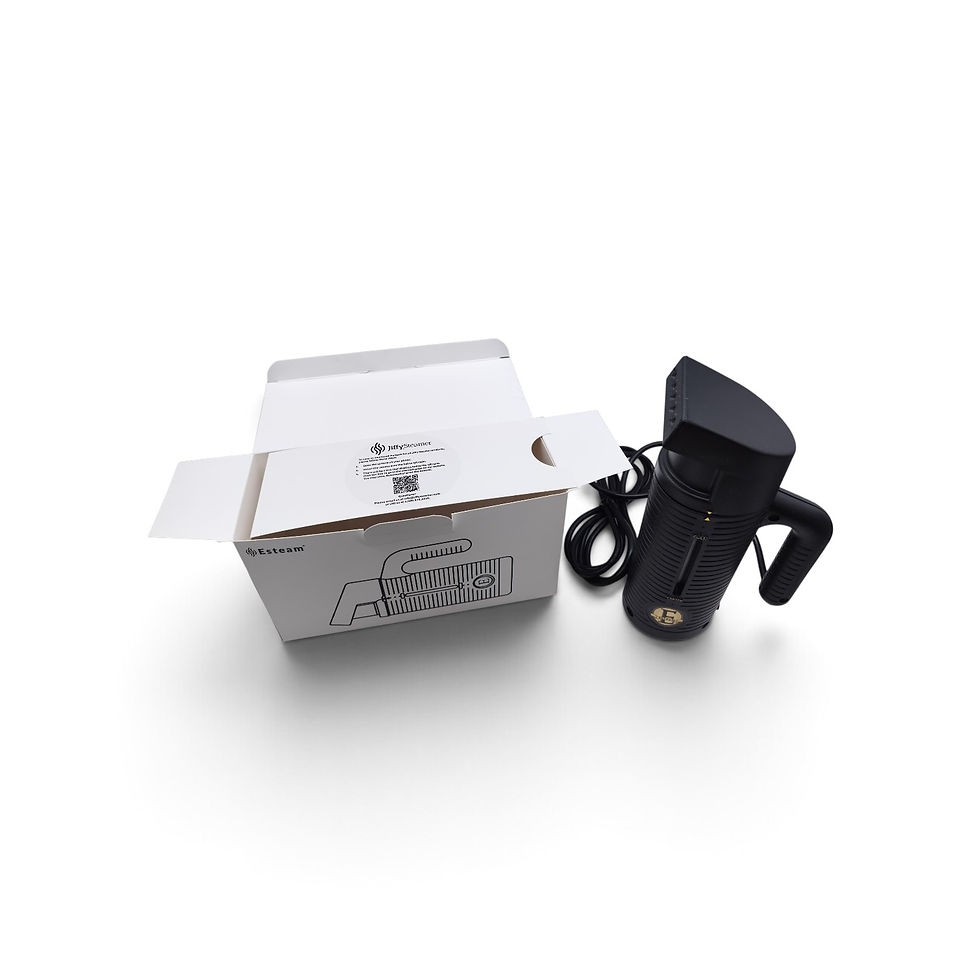 Thumbnail: American JIFFY Brand Jiffy-Esteam Portable Steam Generator (Black)