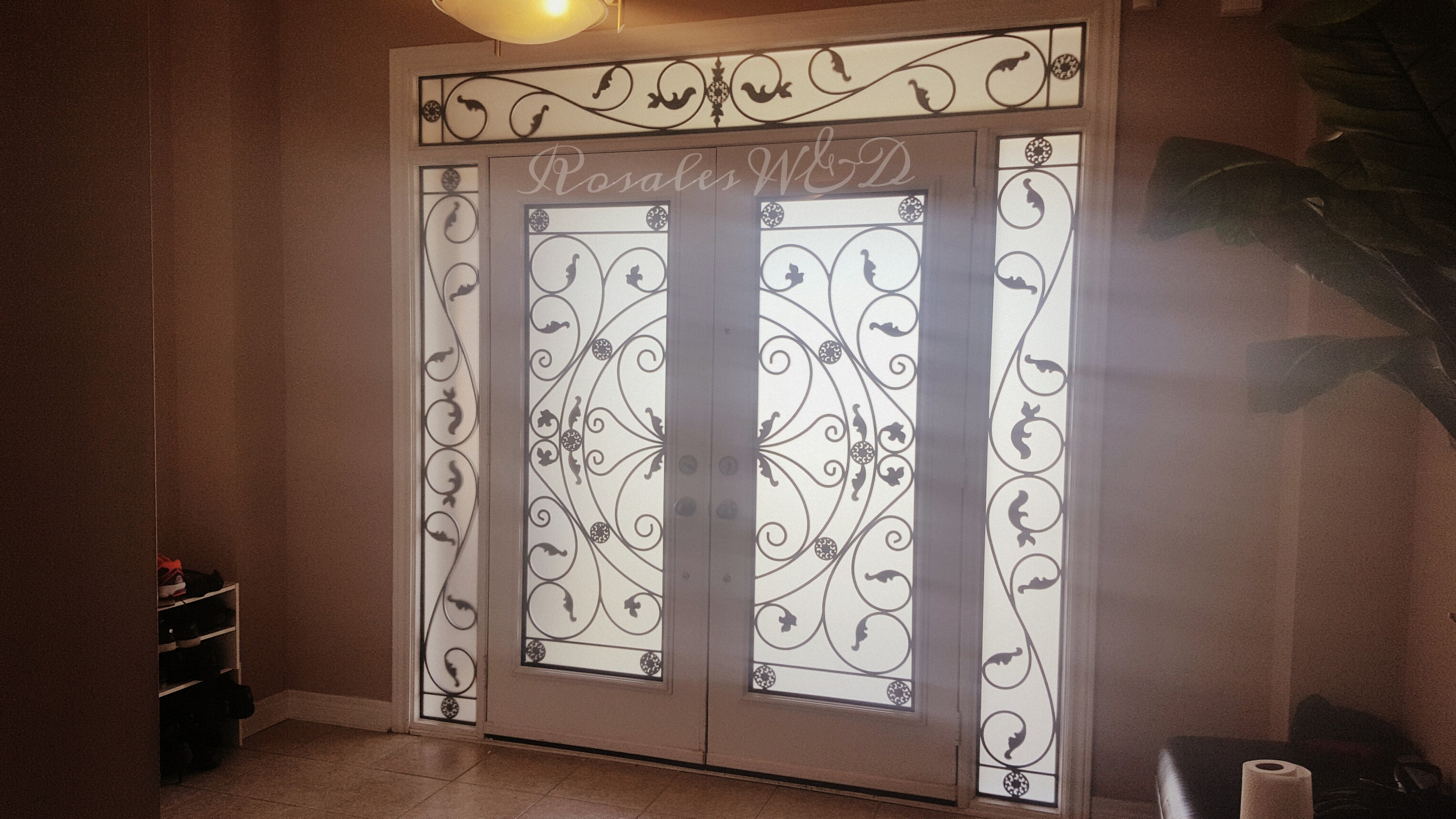 Wrought Iron Inserts Gta Rosalesw Dglass