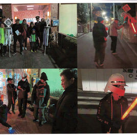 夜警パトロール