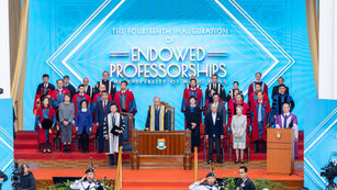 香港大學舉辦第十四屆「明德教授席」就職典禮