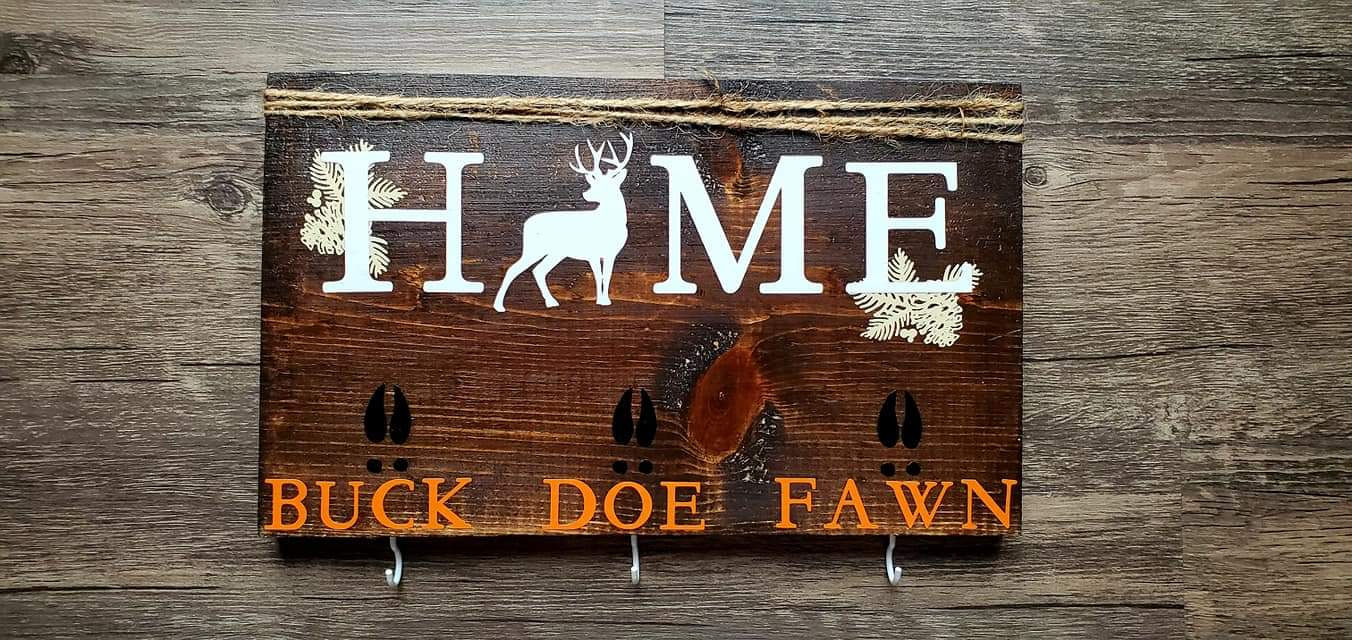 Key holder sign