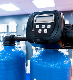 Water filters. Softening filters. Device for deferrization and demanganation.jpg