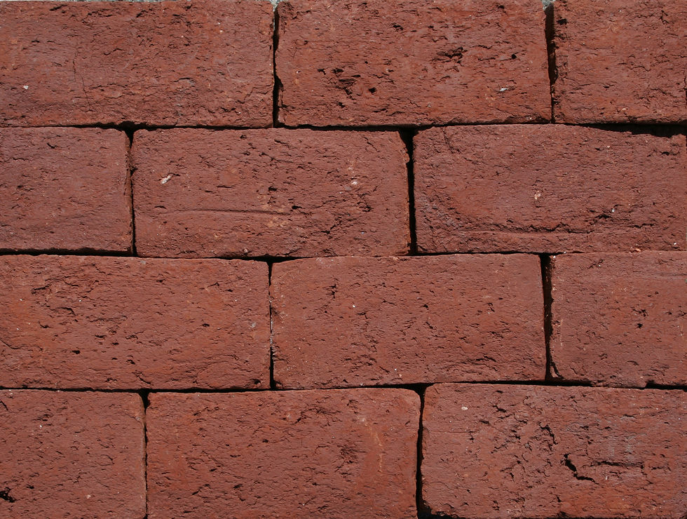 Red Waterstruck Paver
