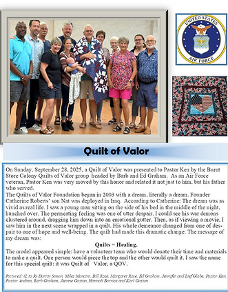 Quilt of Valor