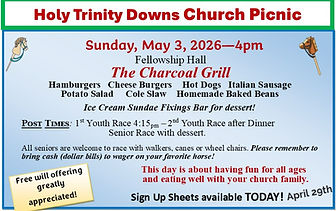 Holy Trinity Downs and Church Picnic-Apr