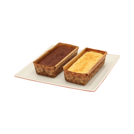 Bolo Inglês Coco ou Chocolate
