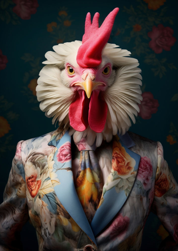 Thumbnail: Animale- tablou textil