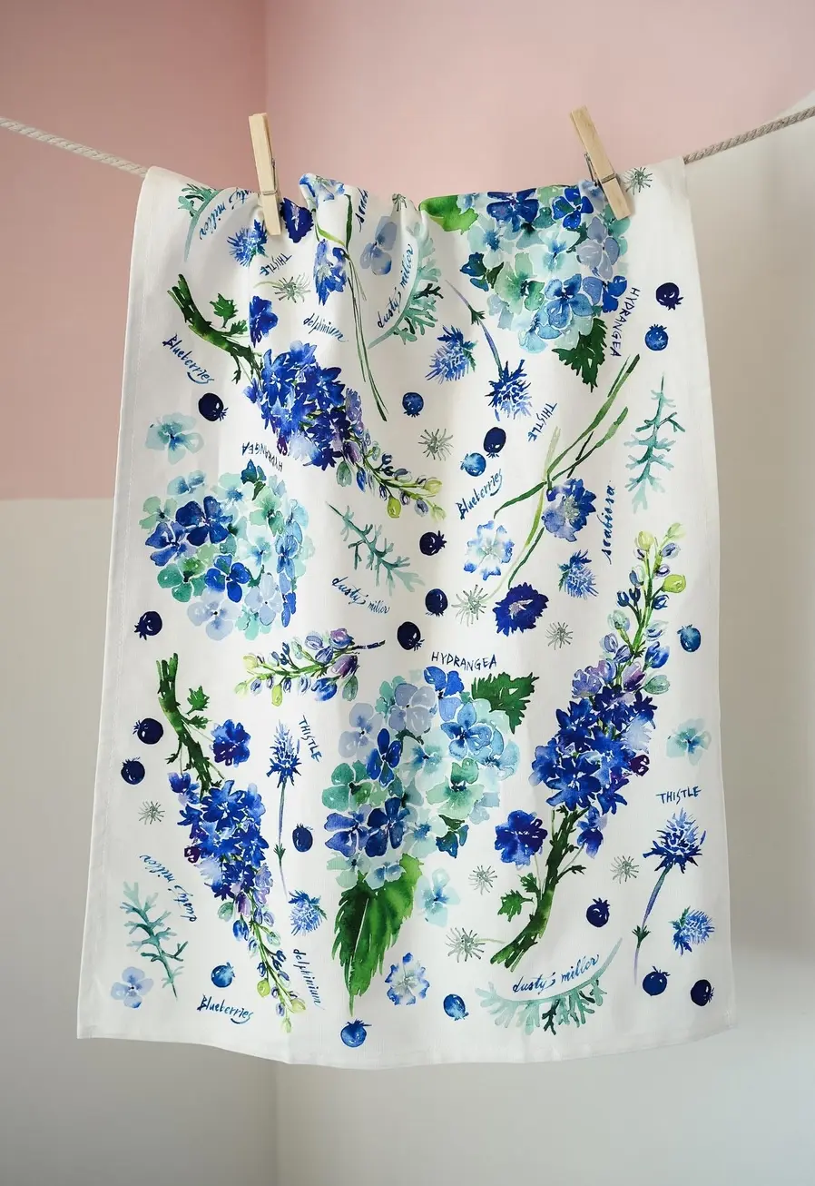 Thumbnail: Cotton Botanical Tea Towels
