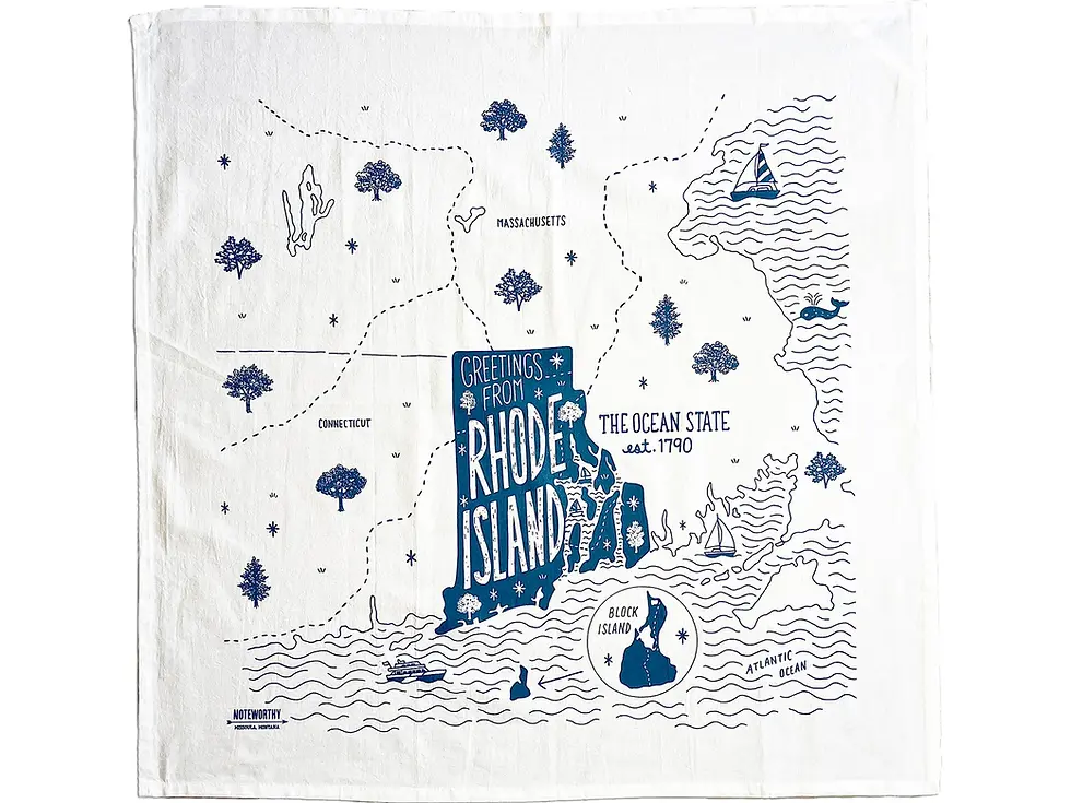 Thumbnail: Rhode Island Tea Towel