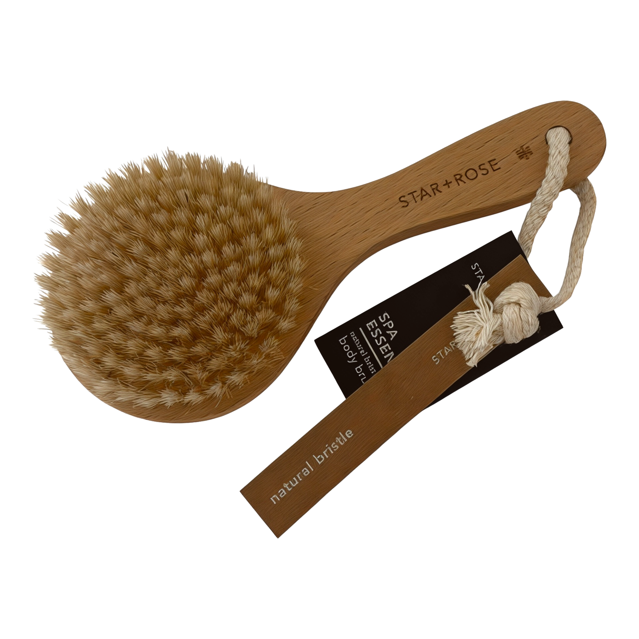 Natural Bristle Body Brush by Star & Rose