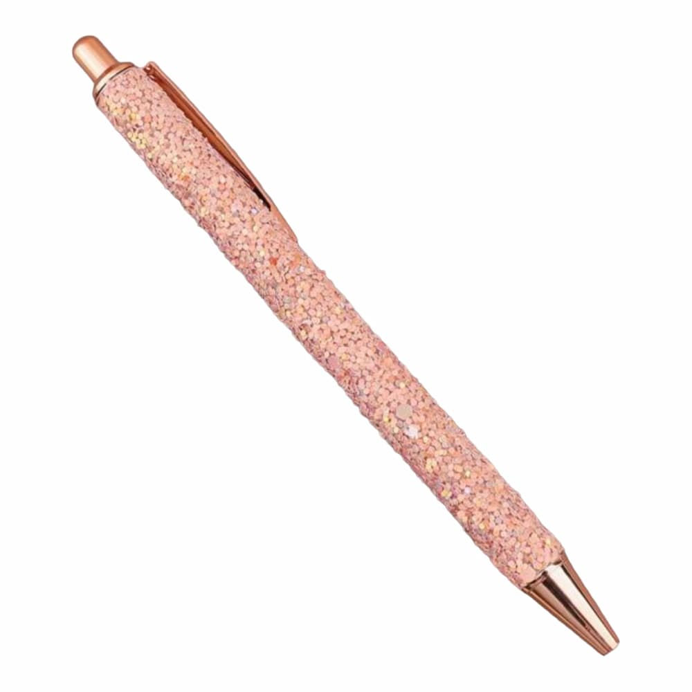 Ballpoint Pen - Glitter Apricot