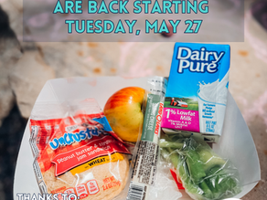 Douglas County School District offers free lunch on weekdays at various locations in Castle Rock, Castle Pines, Parker and Highlands Ranch
