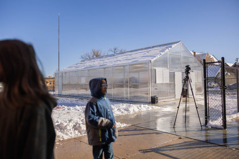 Park Elementary Greenhouse Ribbon Cutting