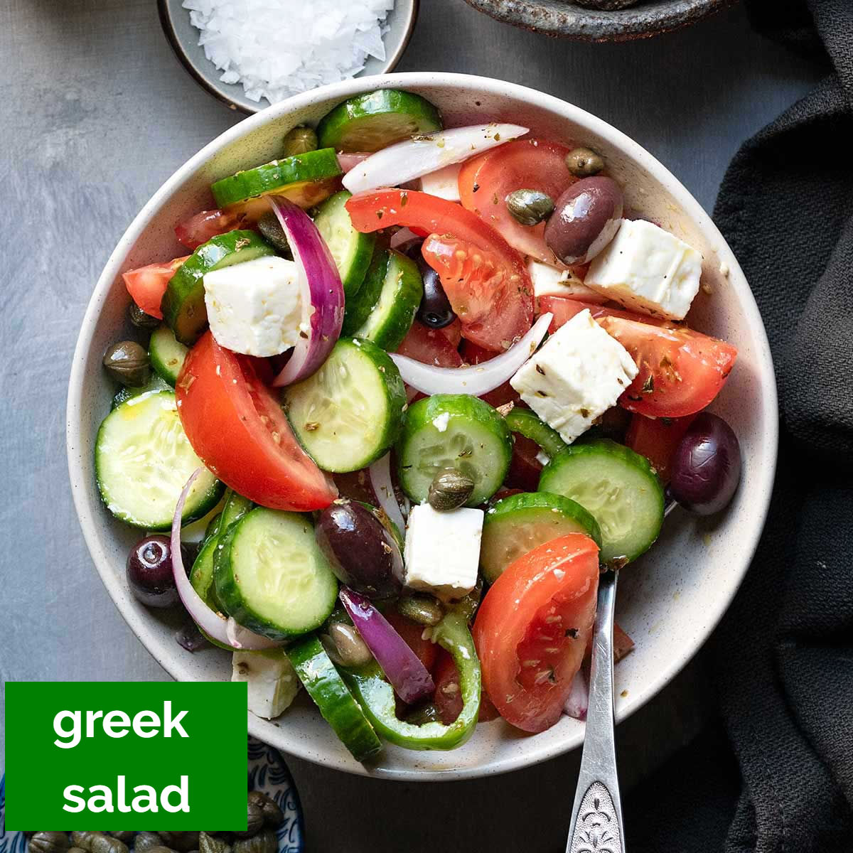greek salad (veg)