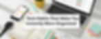 Laptop, calendar app on smartphone, smartwatch, notebook with to-do list, colorful sticky notes, airpods on white desk. Text: Tech Habits...