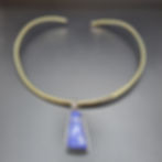 Ras du Cou en Lapis Lazuli Argent 925 et Laiton #FaitMain