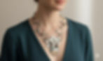 Collier "Le Jardinet" Argent massif 925