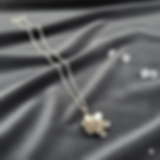 Le Collier Fleur réalisé en Argent 925 Sterling #IdéeCadeau