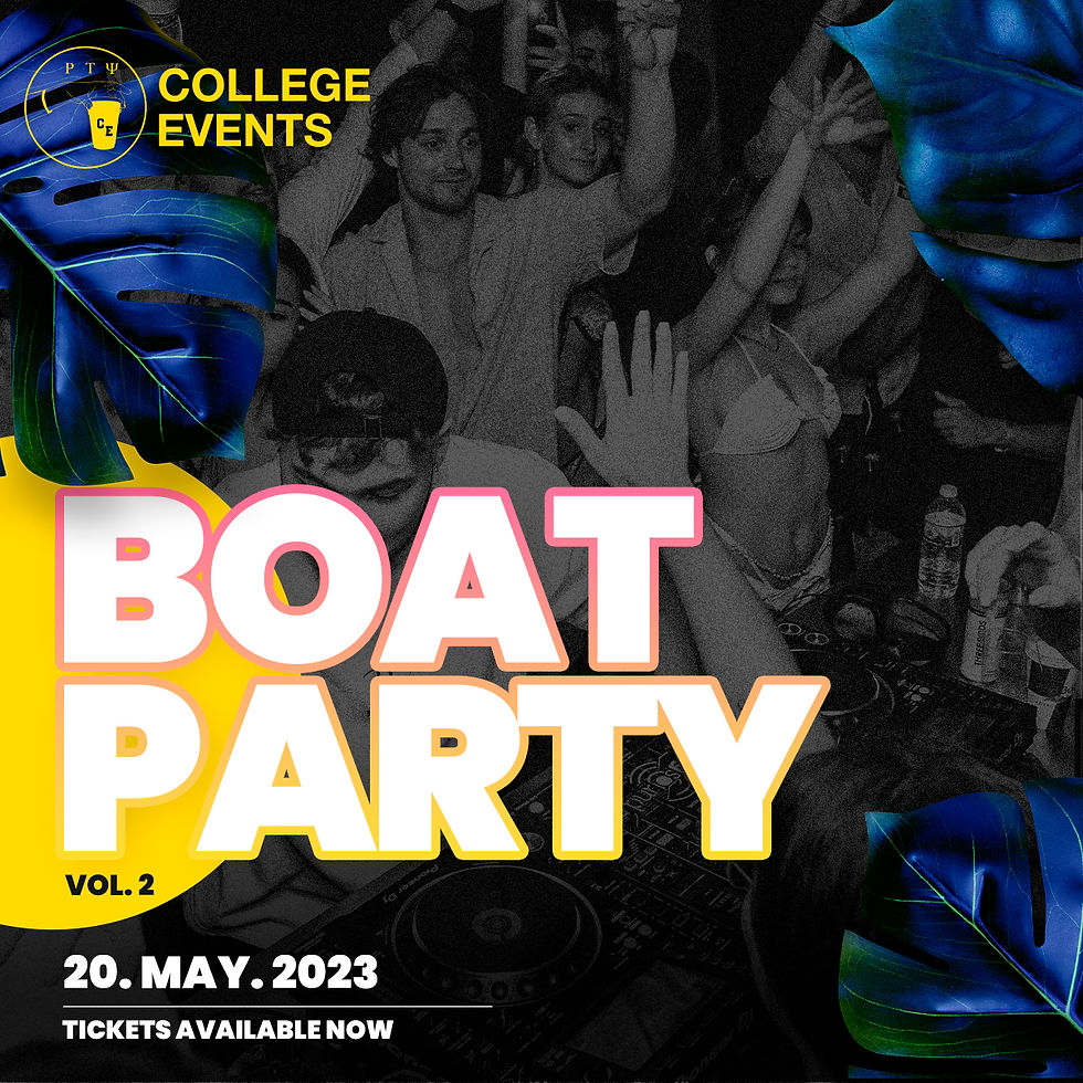 BOAT PARTY VOL. 2 COLLEGE EVENTS