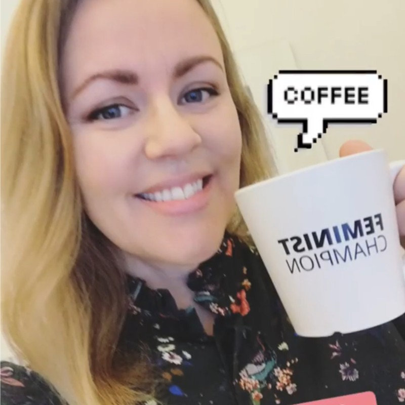 Anna Tjäder, marknadsansvarig på Kvinna till Kvinna