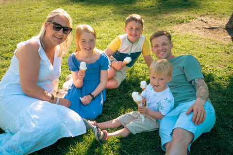 J & S Family at Curraghchase Forest Park
