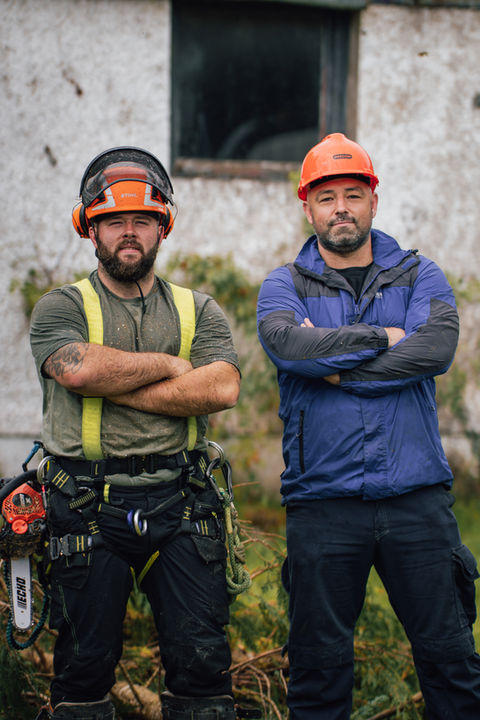 CRANN RÍ Tree Surgeon Brand Photography