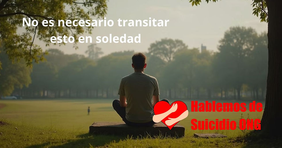 Por qué hablar sobre el suicidio es esencial para desestigmatizar