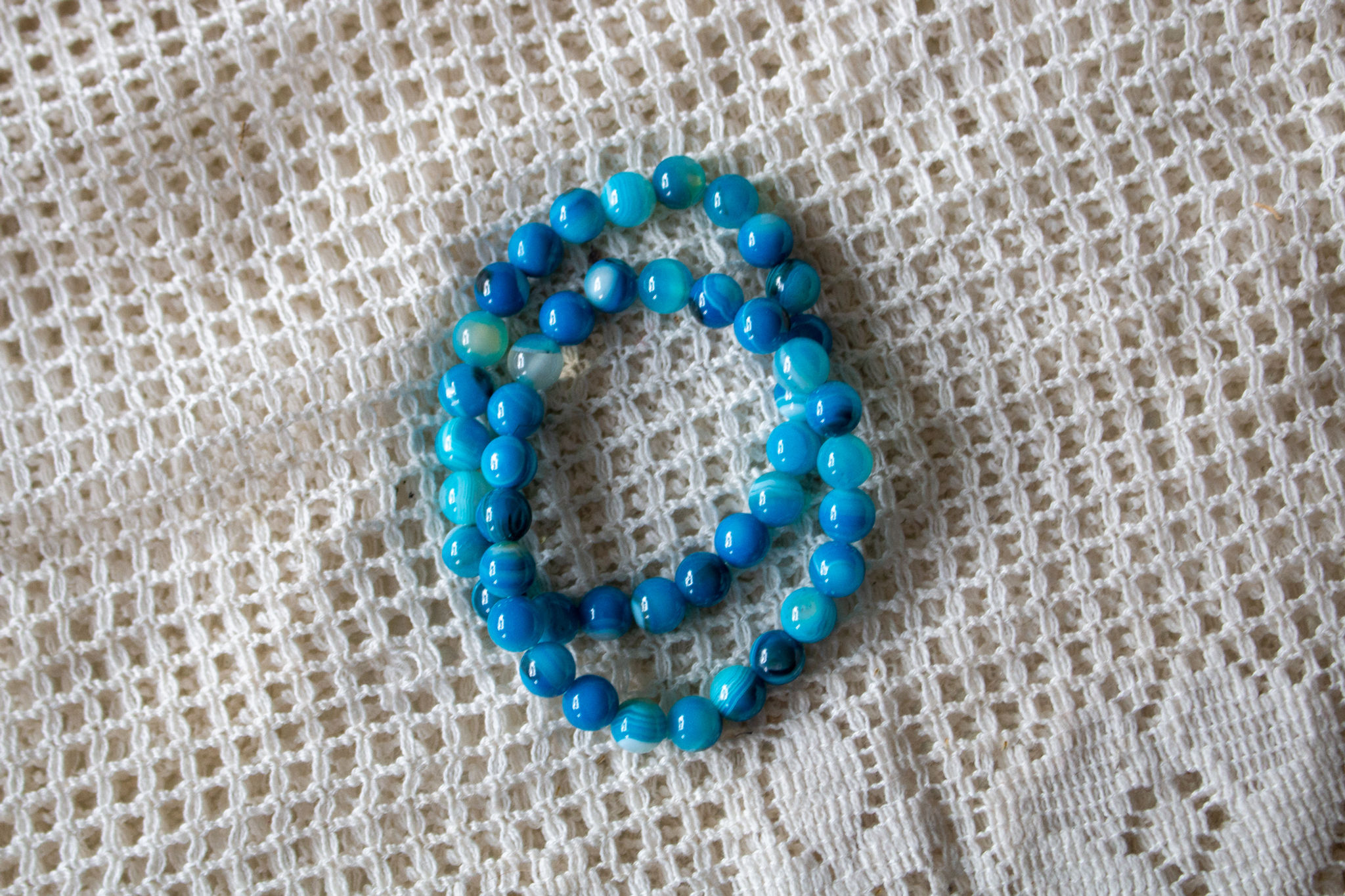 Blue Agate Bracelet