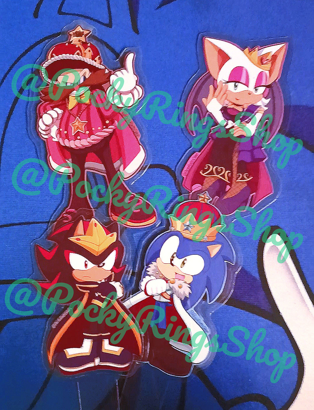 Standee Dolls Sonic Aniversariantes