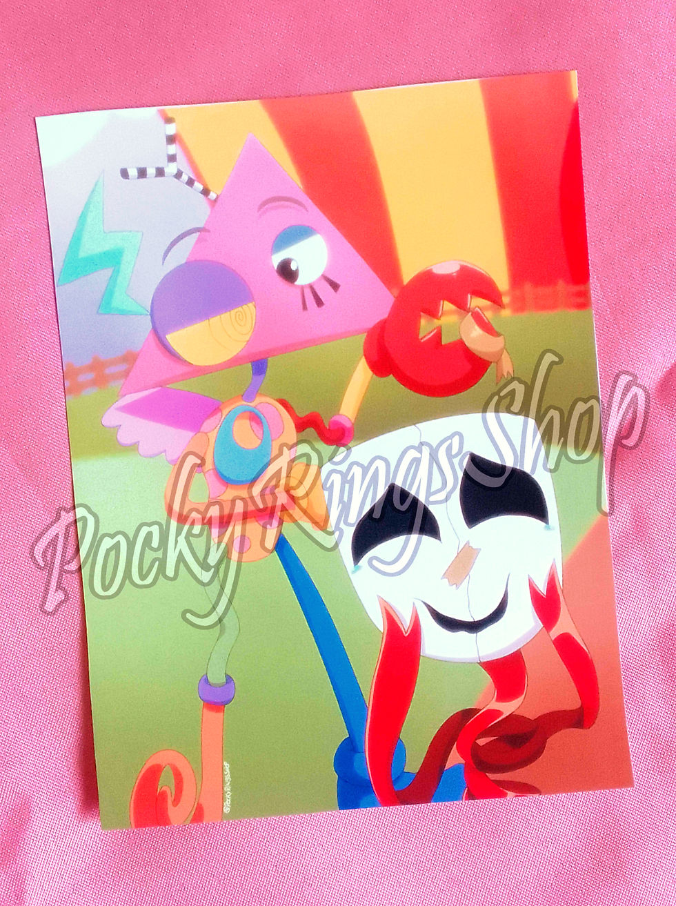 Print Zooble e Gangle