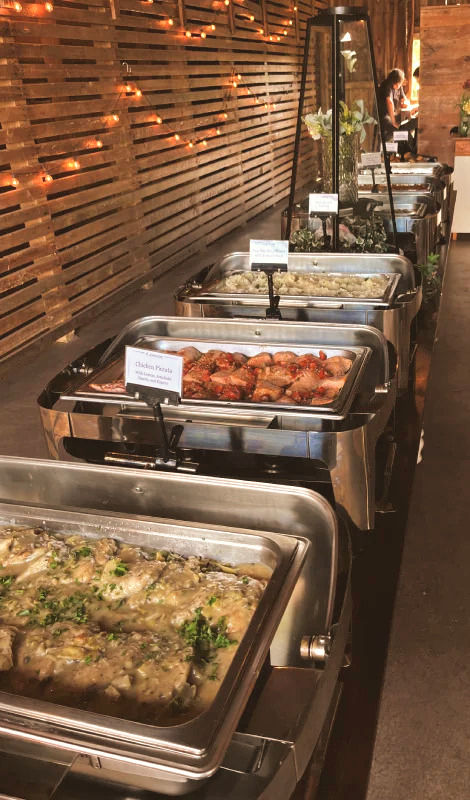 buffet catering near ,e
