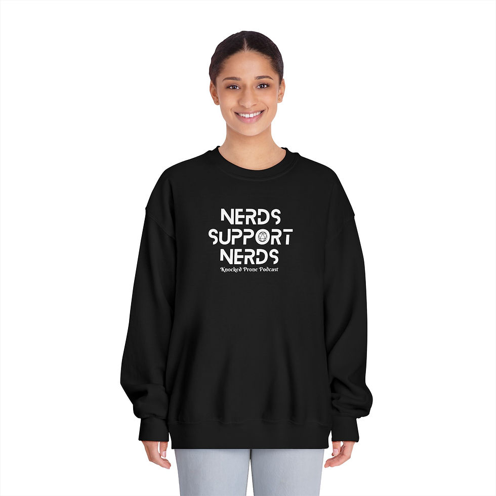 Thumbnail: Nerds Support Nerds Crewneck