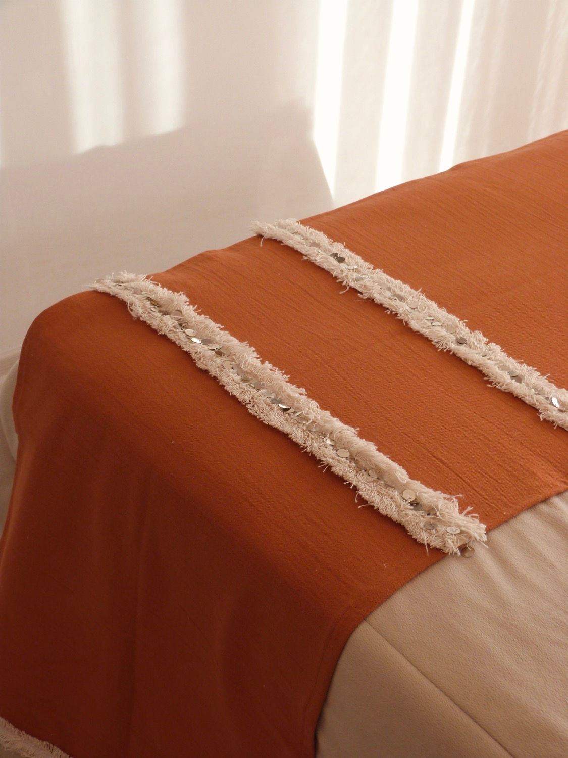 Pie de cama Terracota