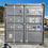 Thumbnail: 20' Dark Grey Tri-door Shipping Container