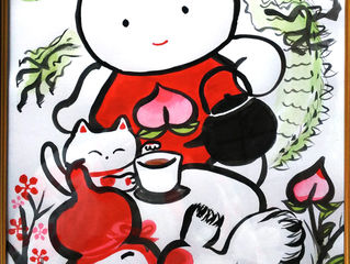 加賀棒茶PRポスターを担当しました!