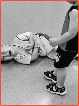 child in medical emergency